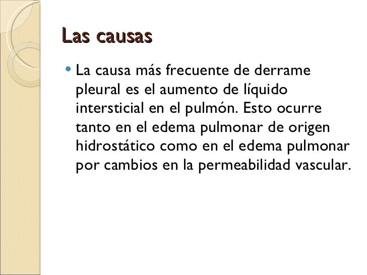 Diapositiva Derrame Pleural
