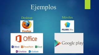 Ejemplos
Desktop Móviles
 