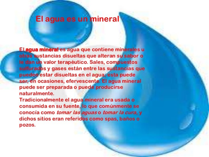 Diapositiva el agua