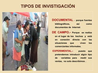 EVIDENCIA COMERCIO INFORMAL El comercio informal es aquel que no se rige por las normativas y leyes relativas a las transacciones de bienes y/o servicios en la sociedad (esto es lo que le da la "formalidad" al comercio). En general se aplica al comercio ambulante, o sea las personas que ves en las veredas vendiendo cosas sin boleta o factura participan del comercio informal. 