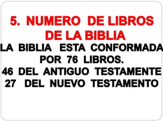 LA  BIBLIA