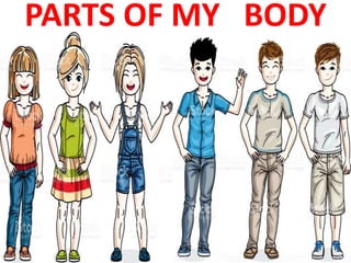 PARTS OF MY BODY
 