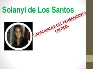 Solanyi de Los Santos
 