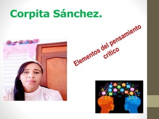 Corpita Sánchez.
 