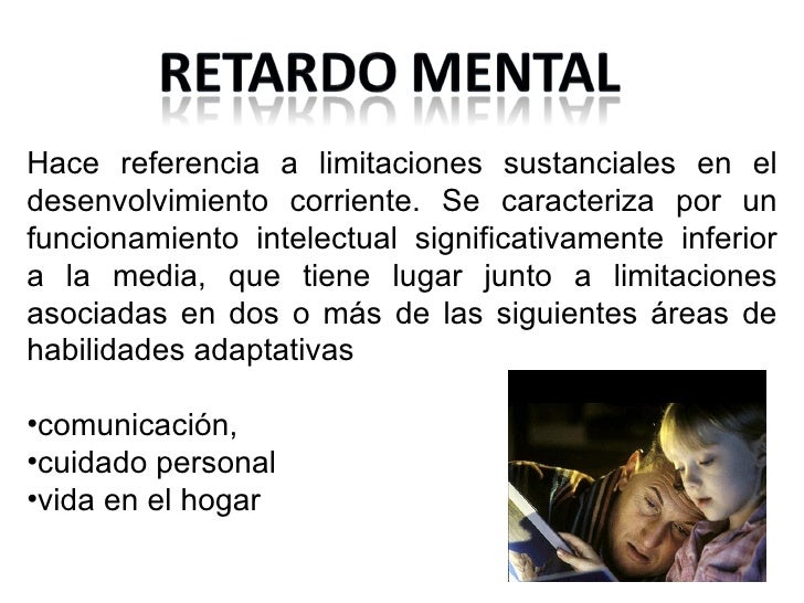 retardo mental