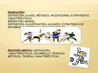 CONOCIMIENTO DE PROCESOSDiligenciar la ficha antropométrica según las técnicas de valoración. • Registrar los resultados del test de acuerdo con los formatos establecidos. • Analizar los resultados del test de acuerdo con los baremos. • Interpretar métodos de entrenamiento físico según sistemas establecidos. • Definir los tiempos de aplicación de   cada ejercicio según los resultados del test. • Determinar el número de series y repeticiones   de cada ejercicio según el resultado del test. 