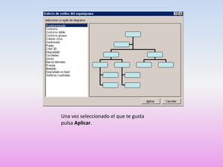 Una vez seleccionado el que te gusta
pulsa Aplicar.
 