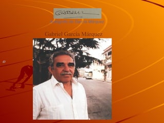                                             Autógrafo de García Márquez Gabriel García Márquez                                                                                            