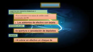 Cheque Itf Diapositivas | PPTX