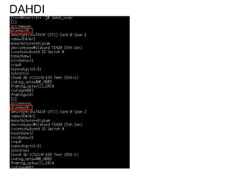DAHDI
 