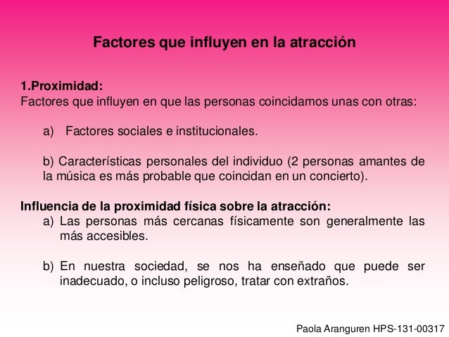 Atracción Interpersonal