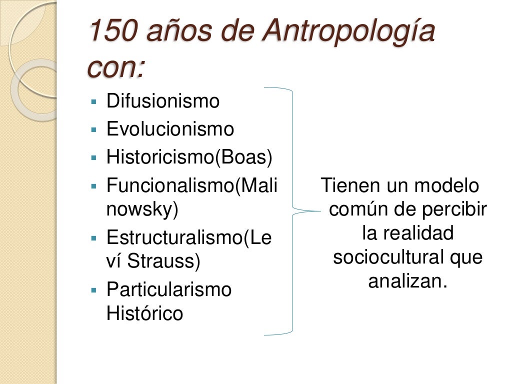 MODELO ANTROPOLÓGICO CLÁSICO