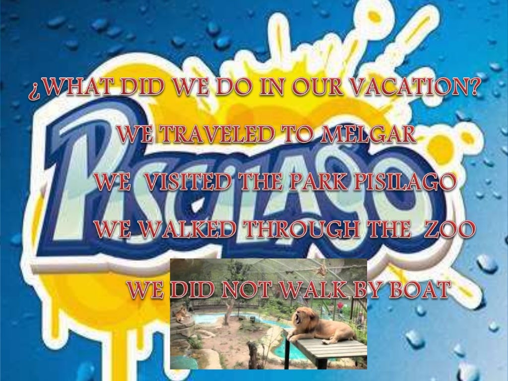 what did we do in our vacation'