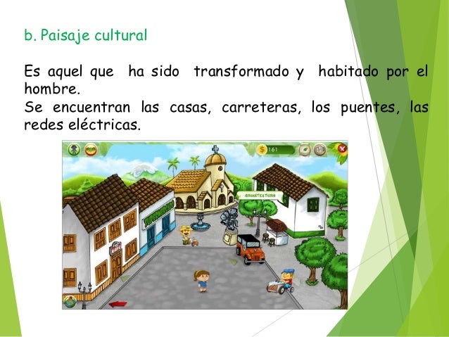 Tipos de paisaje