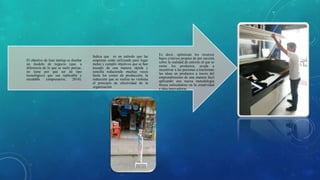 Es decir, optimizan los recursos
bajos criterios propios de pre sección
sobre la realidad de entorno al que se
emite los productos, ayuda a
incentivar a las personas a trasformar
las ideas en productos a través del
emprendimiento de una manera fácil
aplicando una nueva metodología
fresca enfocándose en la creatividad
e idea innovadoras
Indica que es un método que las
empresas están utilizando para logar
metas y cumplir objetivos que se han
trazado de una manera rápida y
sencilla reduciendo muchas veces
hasta los costes de producción, la
reducción que se realiza no violenta
el principio de efectividad de la
organización
El objetivo de lean startup es diseñar
un modelo de negocio (que, a
diferencia de lo que se suele pensar,
no tiene por qué ser de tipo
tecnológico) que sea replicable y
escalable (empresarios, 2014).
 