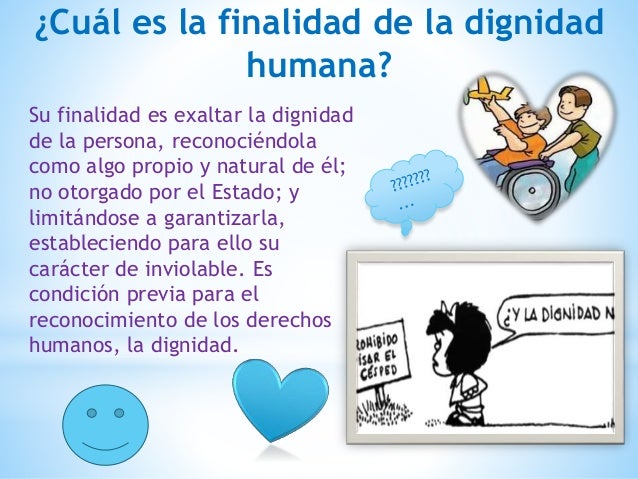 DIGNIDAD HUMANA