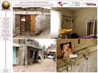 Construcción en
zonas peligrosas
 