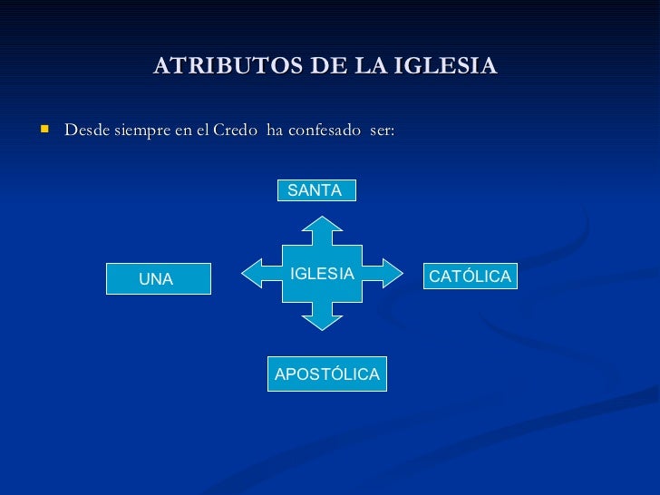 Rasgos Y Atributos De Una Iglesia