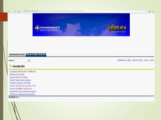 Sistemas de Informacion Institucional!