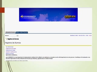 Sistemas de Informacion Institucional!