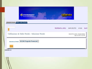 Sistemas de Informacion Institucional!