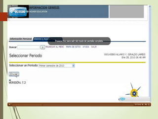 Sistemas de Informacion Institucional!
