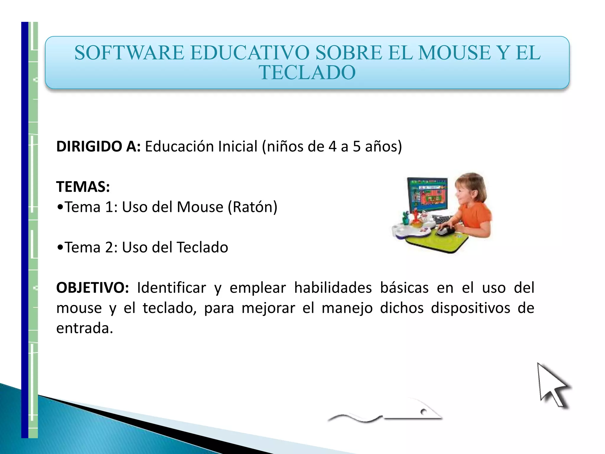 Algoritmica - Uso del mouse y teclado | PPTX | Computer Peripherals ...