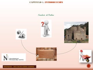 CAPÍTULO 1. INTRODUCCIÓN
Formulación del Problema
PROFESOR: ING:CACHI CERNA GABRIEL
 