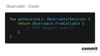 MAD · NOV 23-24 · 2018
Observable - Create
 