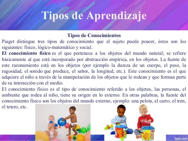 Teorías del Aprendizaje de Jean Piaget