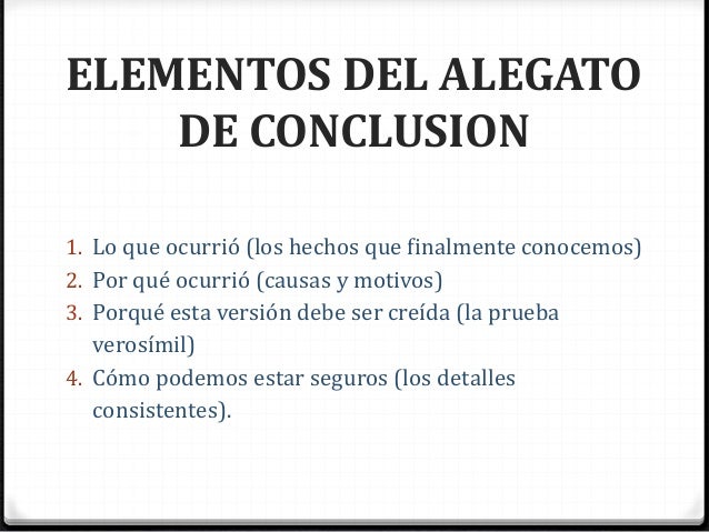 Alegatos de apertura y de conclusion Idaira Julio y Yalitza Quintero