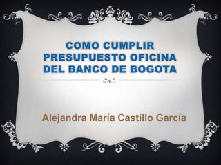 Alejandra María Castillo García
 