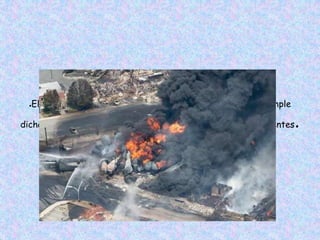 ●El tren debe tener un velocidad controlada porque si no cumple
dicha velocidad puede que se descarrile y puede causar accidentes.
 