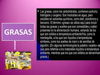 GRASAS

 