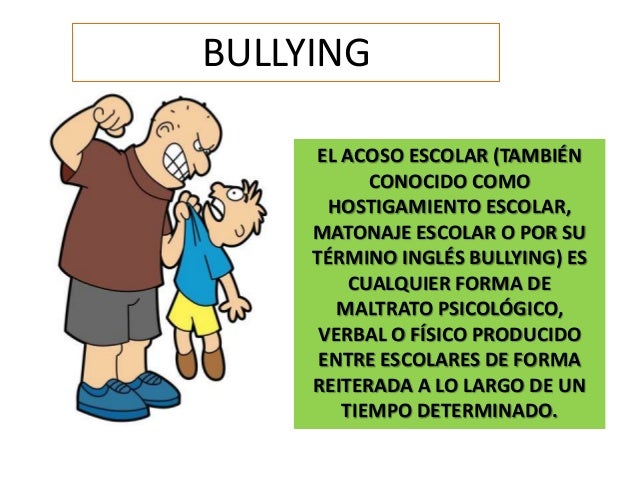 Que Es El Bullying Psicologico En Ingles - Descargar Video
