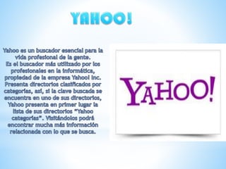 Diapositivas buscadores WEB