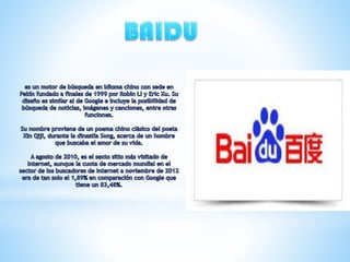 Diapositivas buscadores WEB