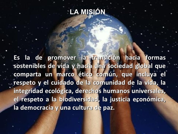 Diapositivas carta de la tierra
