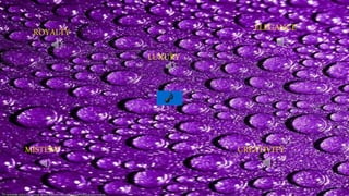 ROYALTY
CREATIVITYMISTERY
ELEGANCE
LUXURY
 