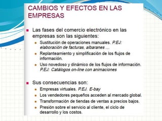 DIAPOSITIVAS DE COMERCIO ELECTRONICO