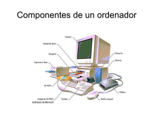Componentes de un ordenador
 