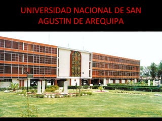 UNIVERSIDAD NACIONAL DE SAN
    AGUSTIN DE AREQUIPA
 