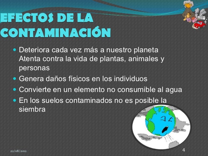 Diapositivas contaminacion ambiental! 01
