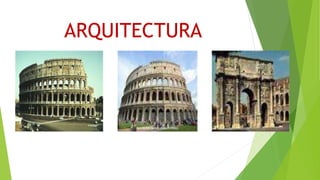 ARQUITECTURA
 