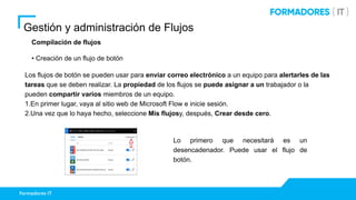 Formación Office 365 - Microsoft flow