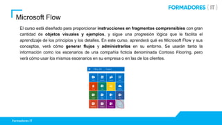 Formación Office 365 - Microsoft flow