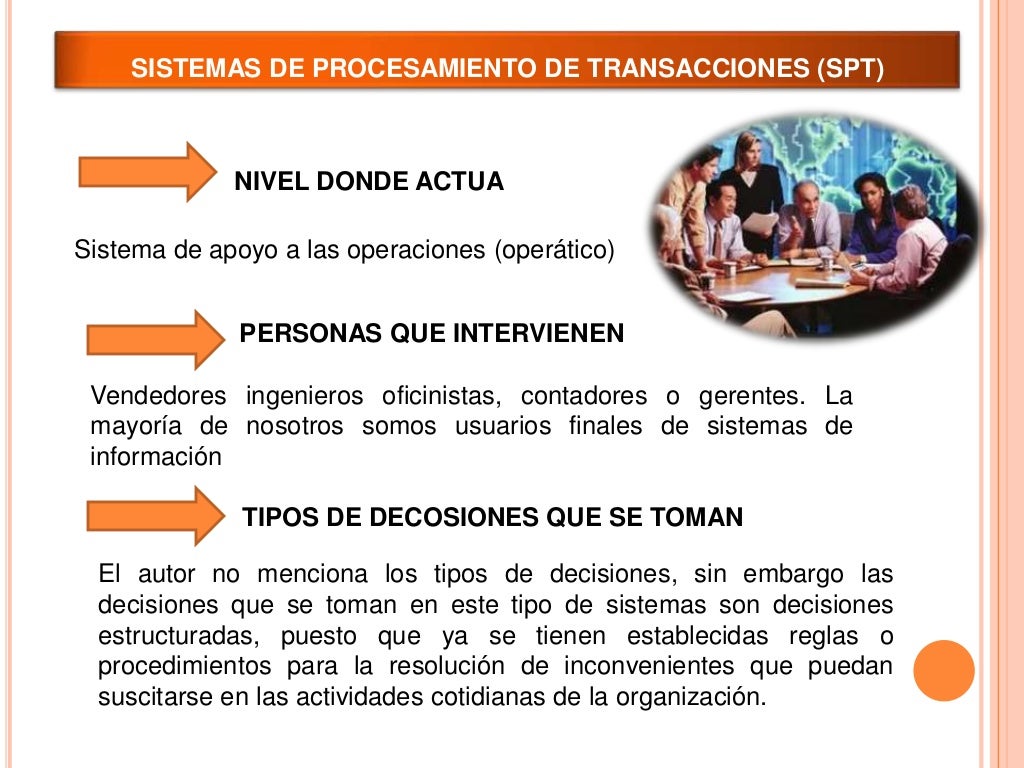 Sistemas de Proceso de Transacciones