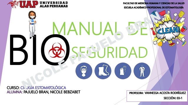 Que Es Un Manual De Bioseguridad es.slideshare.net