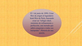 Cesar Ritz | PPTX