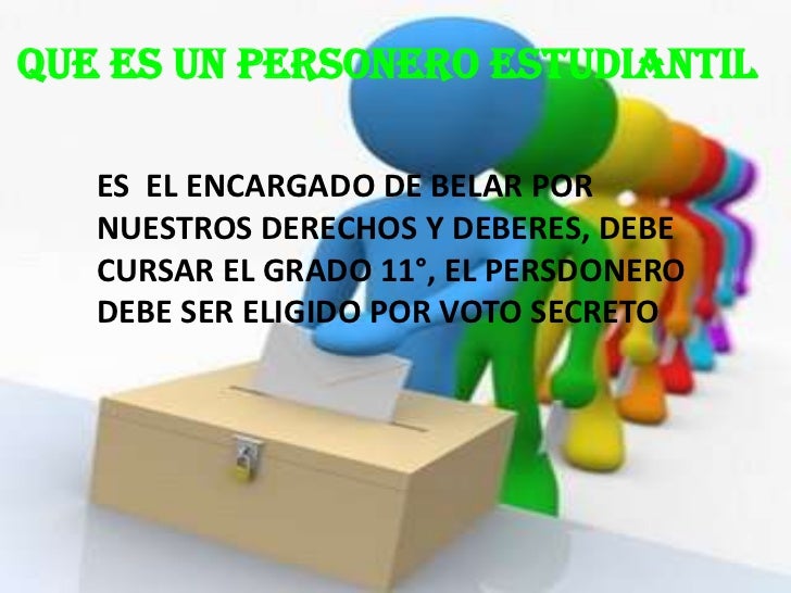 Resultado de imagen para personera estudiantil